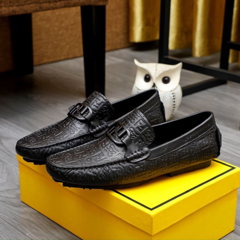 F**di leather shoes